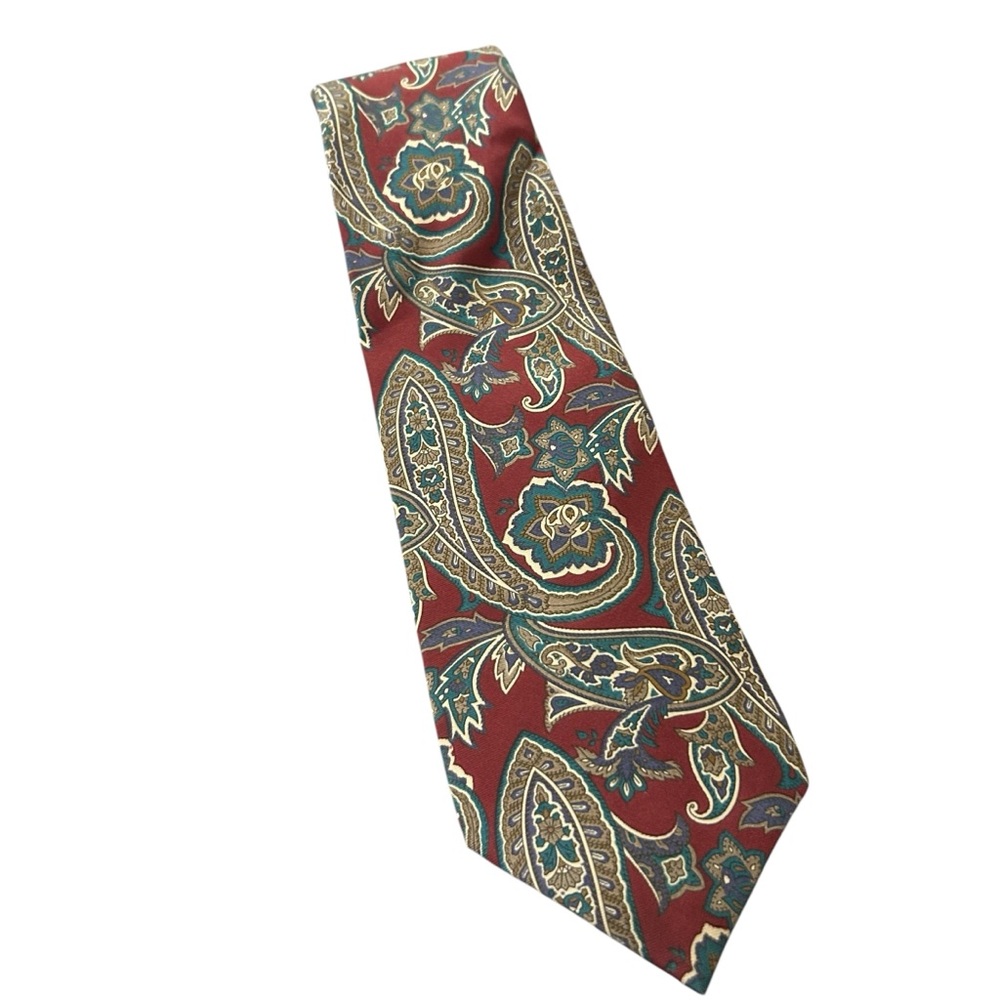 Oakton Ltd. Maroon Paisley Men’s Tie